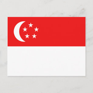 Postkarte für Singapur