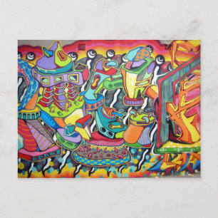 Postkarte für Street Art