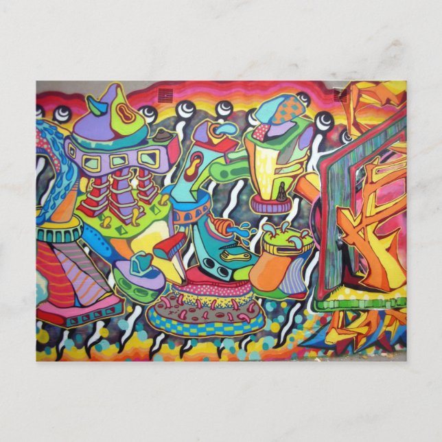 Postkarte für Street Art (Vorderseite)