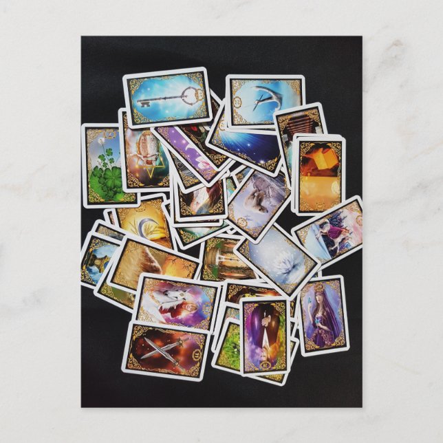 Postkarte für Tarots (Vorderseite)
