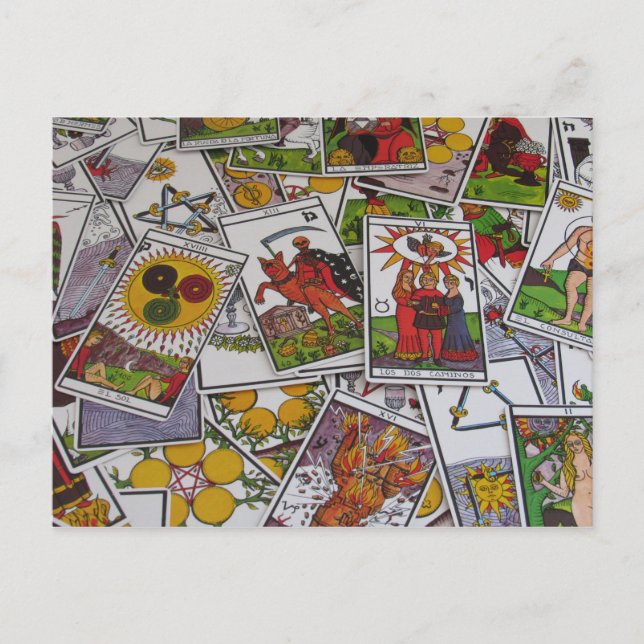 Postkarte für Tarots (Vorderseite)