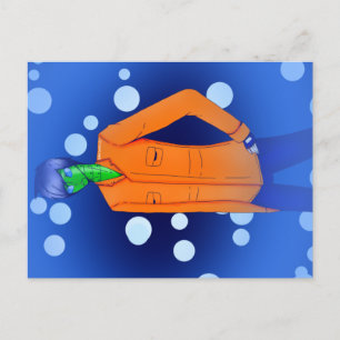 Postkarte für Tierquerschnitte