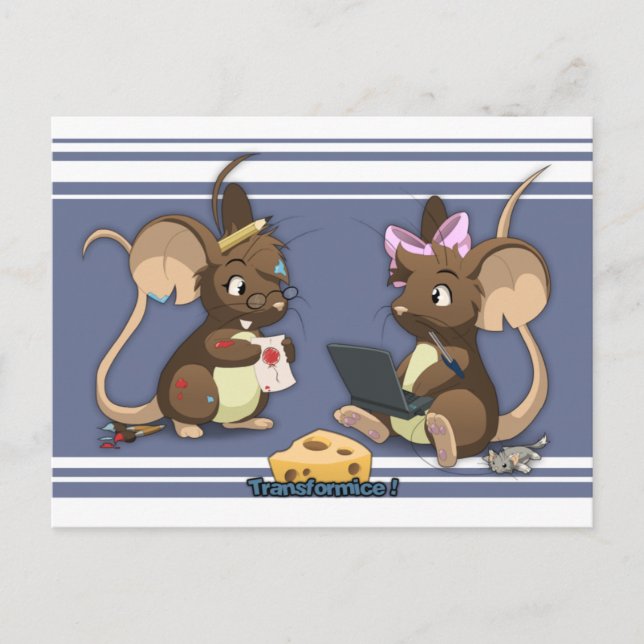 Postkarte für Transformisten (Vorderseite)