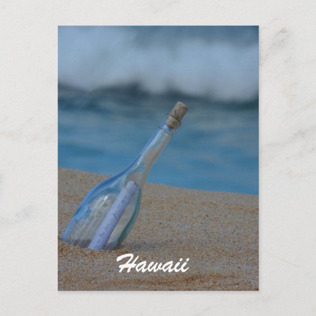 Postkarte für tropischen Urlaub (Vorderseite)