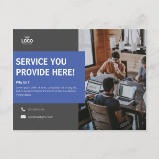 Postkarte für Unternehmen