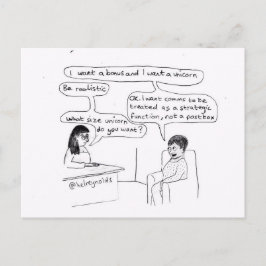 Postkarte für Unternehmenskommunikation