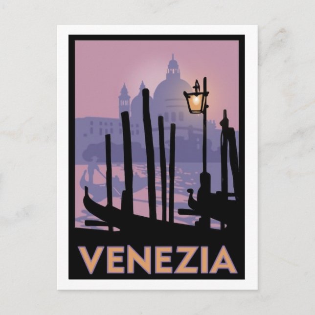 Postkarte für Venedig (Vorderseite)