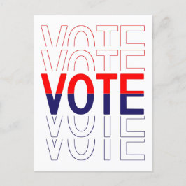 Postkarte für Wähler, Klasse Wähler Postkarte