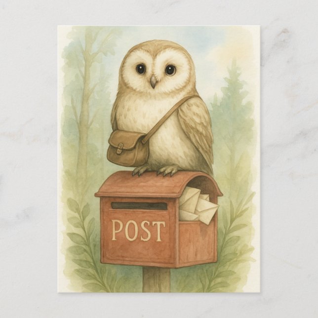 Postkarte für wild lebende Vogelarten (Vorderseite)