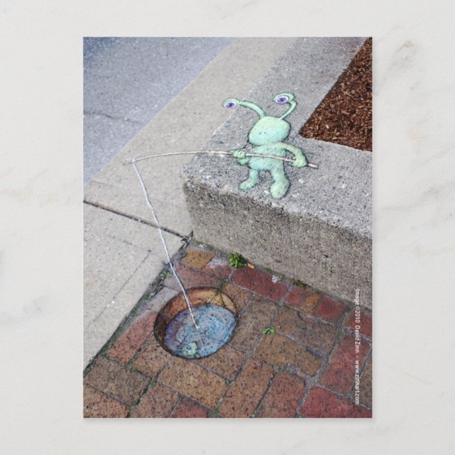 Postkarte für Ziegelfischer (Vorderseite)