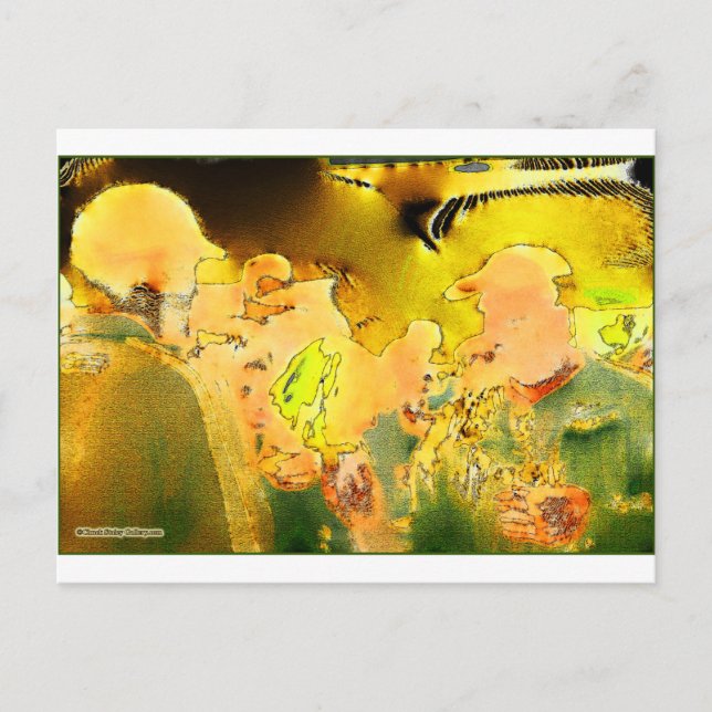 Postkarte "Gallery Opening" (Vorderseite)