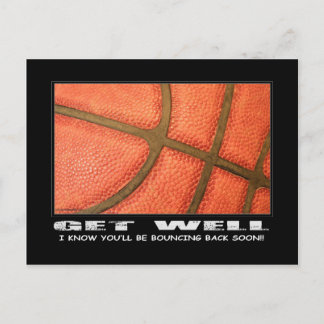 Postkarte "Get Well-BounceBack"