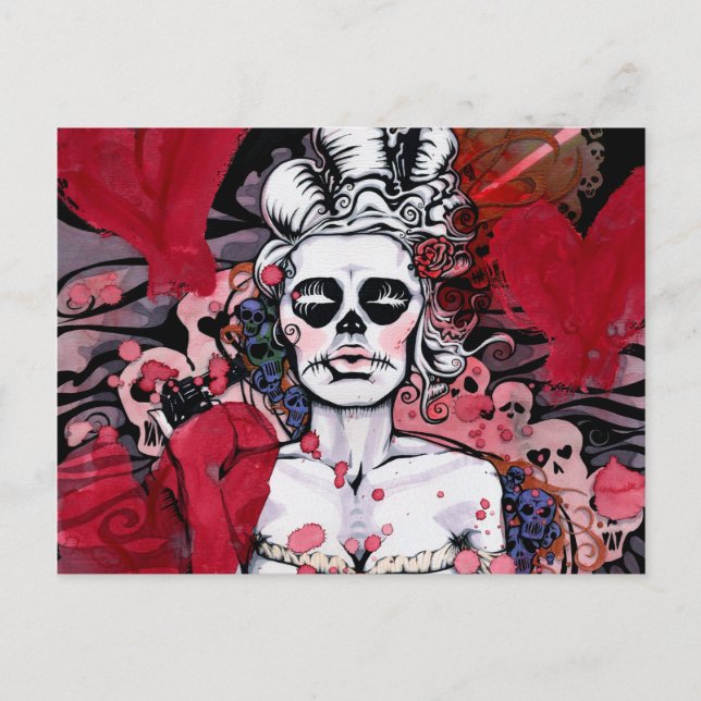 Postkarte "Girl" (Vorderseite)