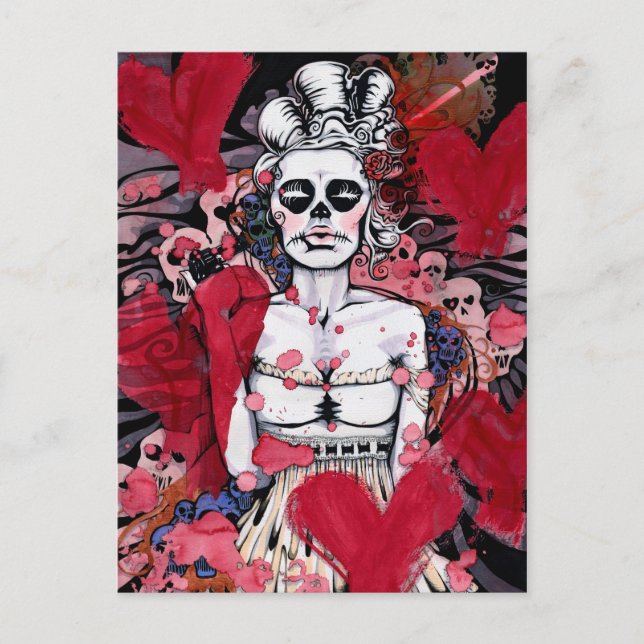 Postkarte "Girl" (Vorderseite)