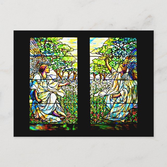 Postkarte: Glass-Louis Tiffany 13 Postkarte (Vorderseite)