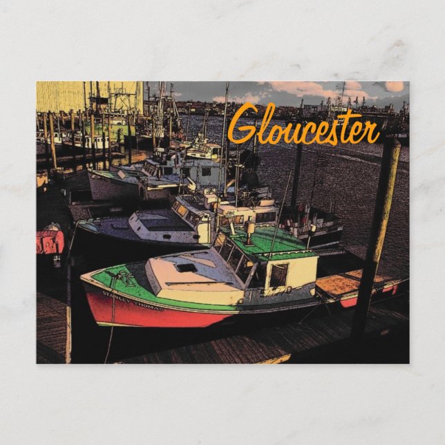 Postkarte Gloucester (MA) (Vorderseite)