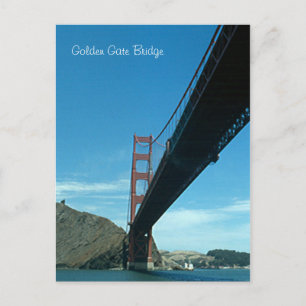 Postkarte - Golden Gate Bridge