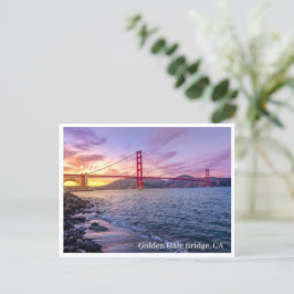 Postkarte - Golden Gate Bridge, CA