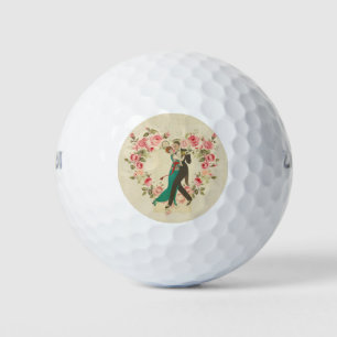 Postkarte Golfball