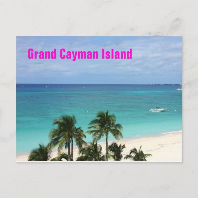 Postkarte Grand Cayman (Vorderseite)