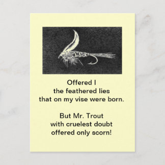 Postkarte "Grausame Folle"