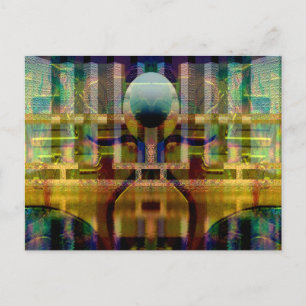 Postkarte "Griffin Schwanzes"