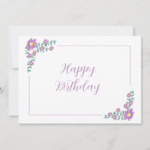 Postkarte, Größe: 13 cm x 18 cm, Papier: Matt, Ums Einladung