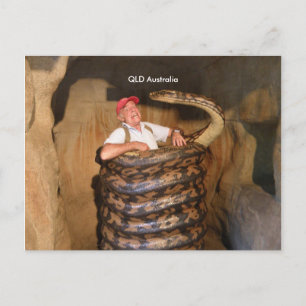Postkarte Große Schlange QLD Australien Große Schl