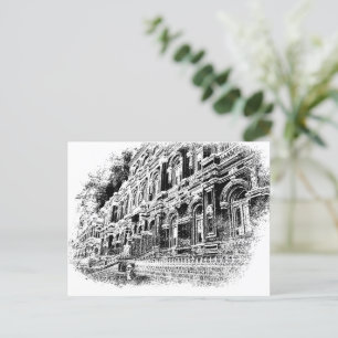 Postkarte, Größe: Standardpostkarte, Papier: Semi- Postkarte