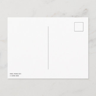 Postkarte, Größe: Standardpostkarte, Papier: Semi- Postkarte