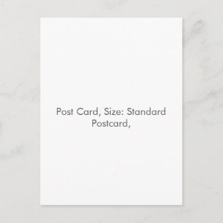 Postkarte, Größe: Standardpostkarte, Postkarte