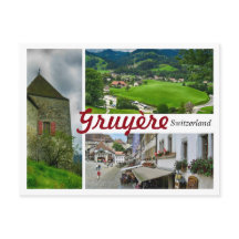Postkarte Gruyère Schweiz