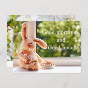 Postkarte Guten Morgen