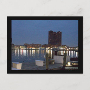 POSTKARTE HAFEN VON BALTIMORE