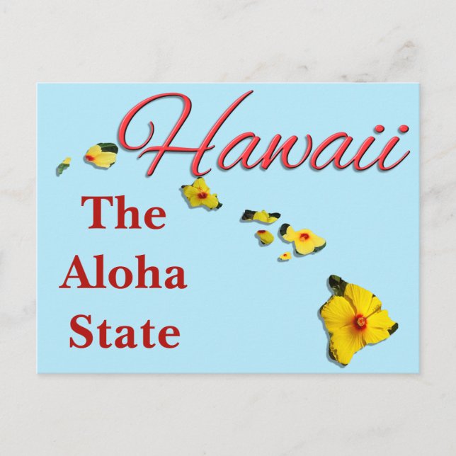 Postkarte - HAWAII (Vorderseite)
