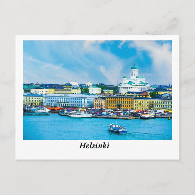 Postkarte Helsinki (Vorderseite)