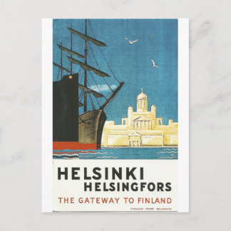 Postkarte Helsinki, Finnland