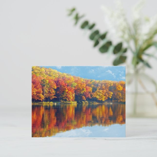 Postkarte Herbst (Stehend Vorderseite)