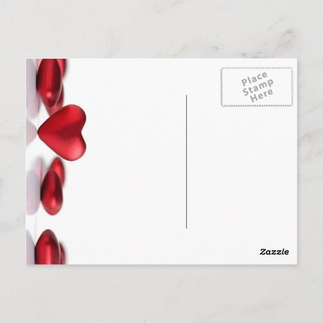 Postkarte "HERZ" (Rückseite)
