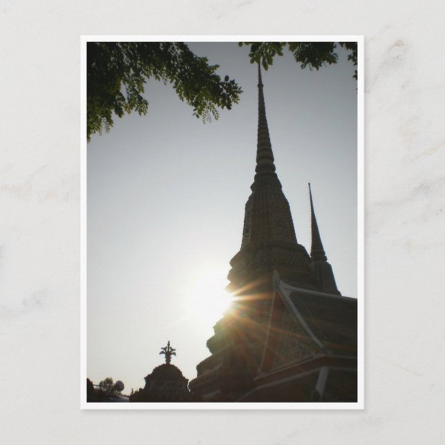 Postkarte Ho Phra Kheow (Vorderseite)