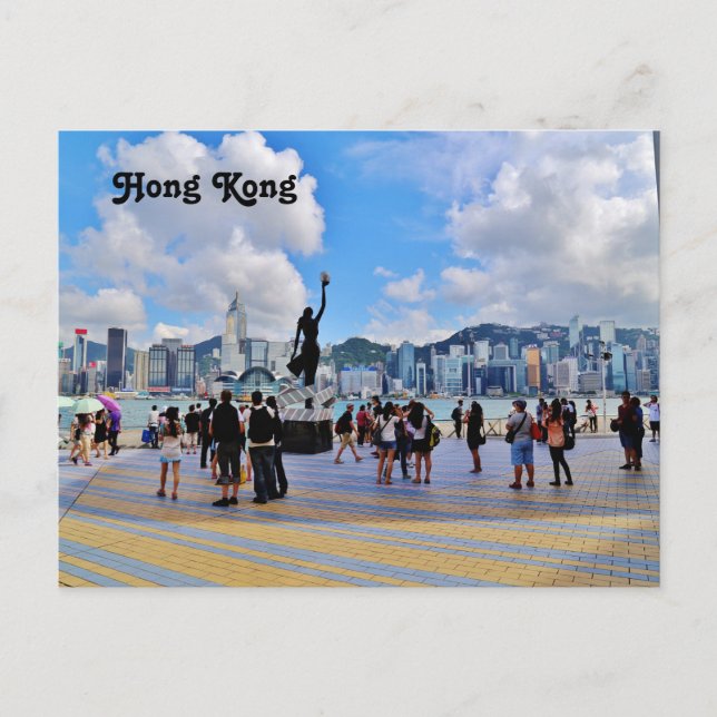 Postkarte Hongkong (Vorderseite)