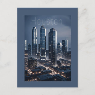 Postkarte Houston Texas