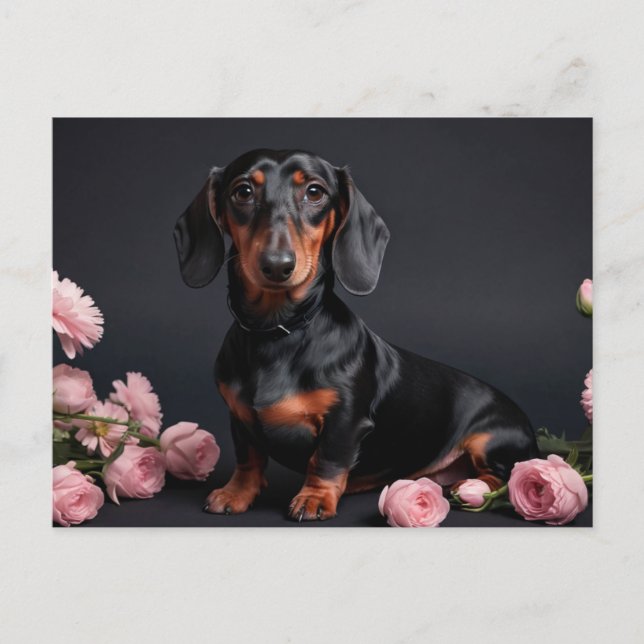 Postkarte Hund Serie 6 13 (Vorderseite)