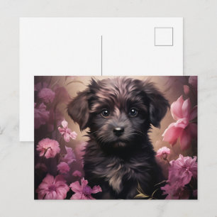 Postkarte Hundehaltende