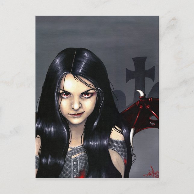 Postkarte "Hungerschmerzen" (Vorderseite)