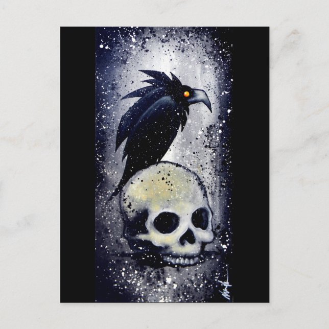 Postkarte "Ich warte" (Vorderseite)