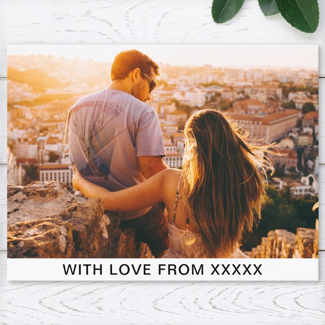 Postkarte Ihr Foto und Ihre Nachricht (Von Creator hochgeladen)