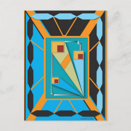 Postkarte im Art Déco Stil
