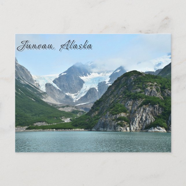 Postkarte im Juneau Alaska (Vorderseite)
