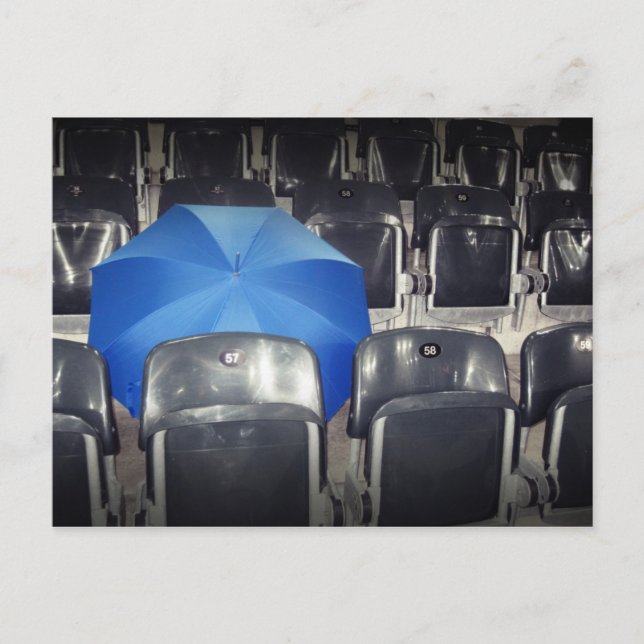 Postkarte - im Stadion (Vorderseite)